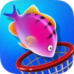 fish basketball android application logo